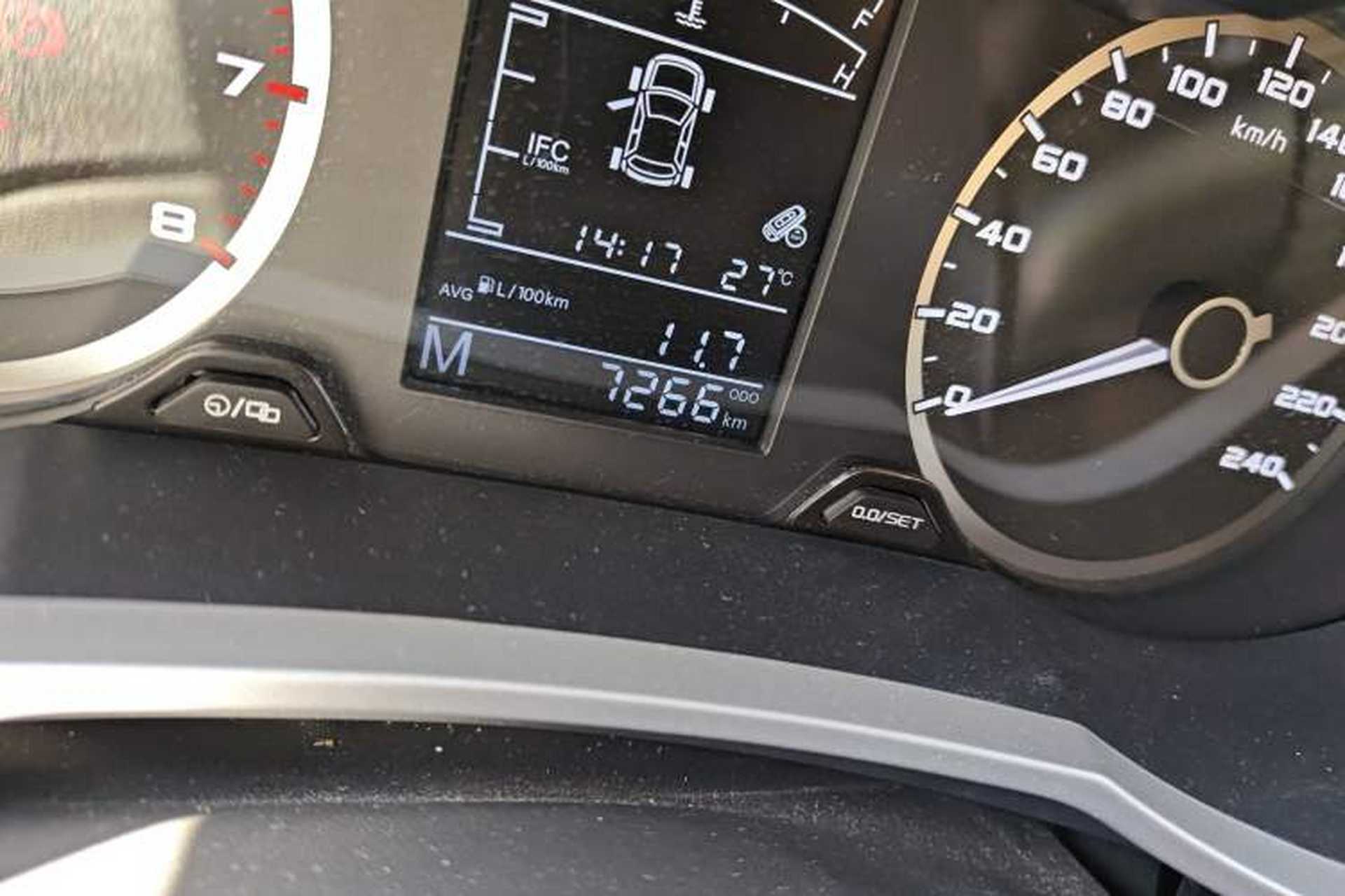 Used Geely Auto Emgrand GS 2016 Elegant Edition 1.8L Manual LingShang Model Odometer Close Up