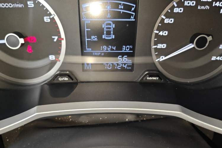 Used Geely Auto Emgrand GS 2016 Elegant Edition 1.8L Manual LingShang Model Odometer Close Up