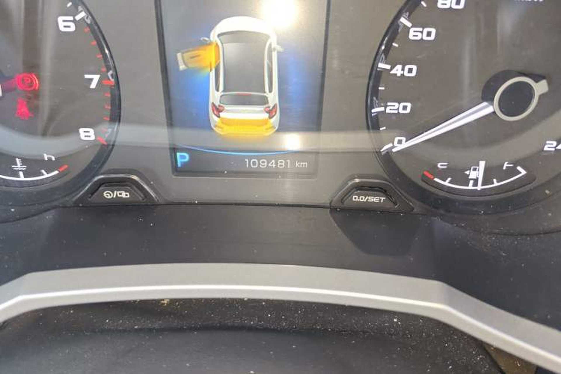 Used Geely Auto Emgrand GS 2016 Sport Edition 1.3T Automatic LingShang Model Odometer Close Up