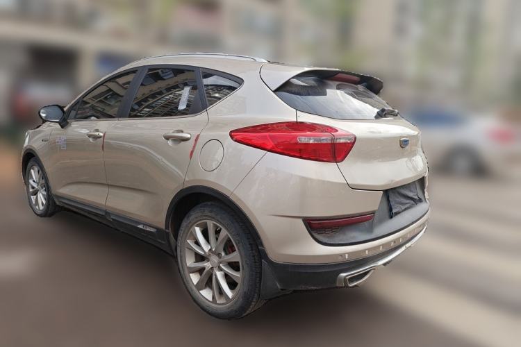 Used Geely Auto Emgrand GS 2016 Sport Edition 1.3T Manual LingShang Model Rear Left 45 Deg
