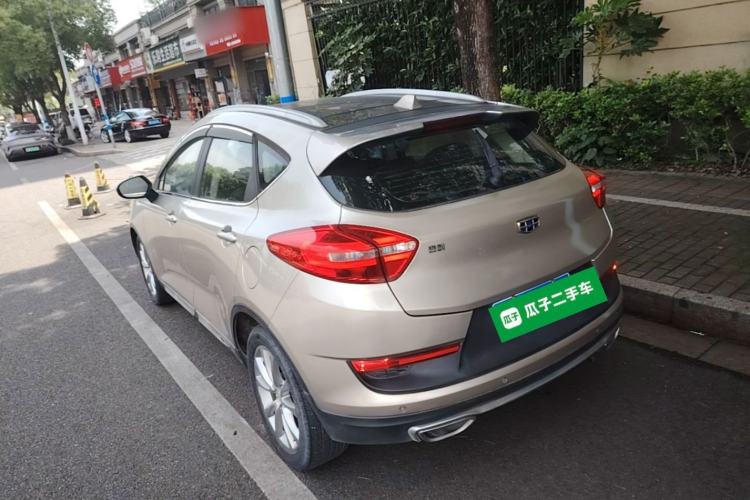Used Geely Auto Emgrand GS 2016 Sports Edition 1.8L Manual LingShang Model Rear Left 45 Deg