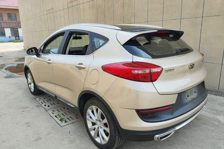 Used Geely Auto Emgrand GS 2016 Sport Edition 1.8L Automatic LingShang Model Rear Left 45 Deg