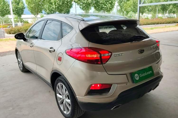 Used Geely Auto Emgrand GS 2016 Elegant Edition 1.3T Manual LingShang Model Rear Left 45 Deg