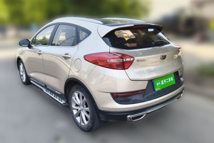 Used Geely Auto Emgrand GS 2016 Sport Edition 1.3T Manual LingShang Model Rear Left 45 Deg