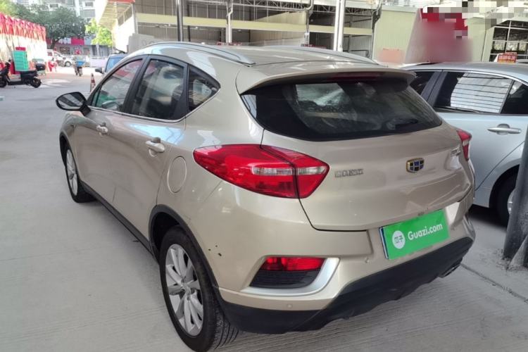 Used Geely Auto Emgrand GS 2016 Elegant Edition 1.3T Manual LingShang Model Rear Left 45 Deg