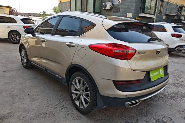 Used Geely Auto Emgrand GS 2016 Sport Edition 1.3T Manual LingShang Model Rear Left 45 Deg