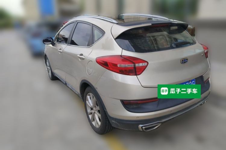 Used Geely Auto Emgrand GS 2016 Sports Edition 1.8L Manual LingShang Model Rear Left 45 Deg