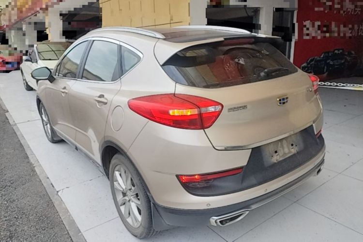 Used Geely Auto Emgrand GS 2016 Sports Edition 1.8L Manual LingShang Model Rear Left 45 Deg