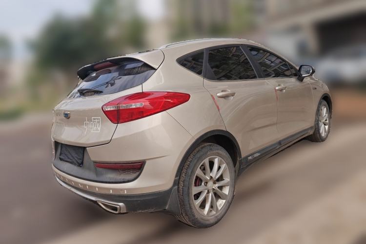 Used Geely Auto Emgrand GS 2016 Sport Edition 1.3T Manual LingShang Model Rear Right 45 Deg