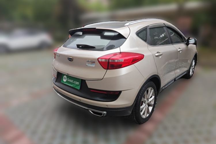 Used Geely Auto Emgrand GS 2016 Sport Edition 1.8L Automatic LingShang Model Rear Right 45 Deg