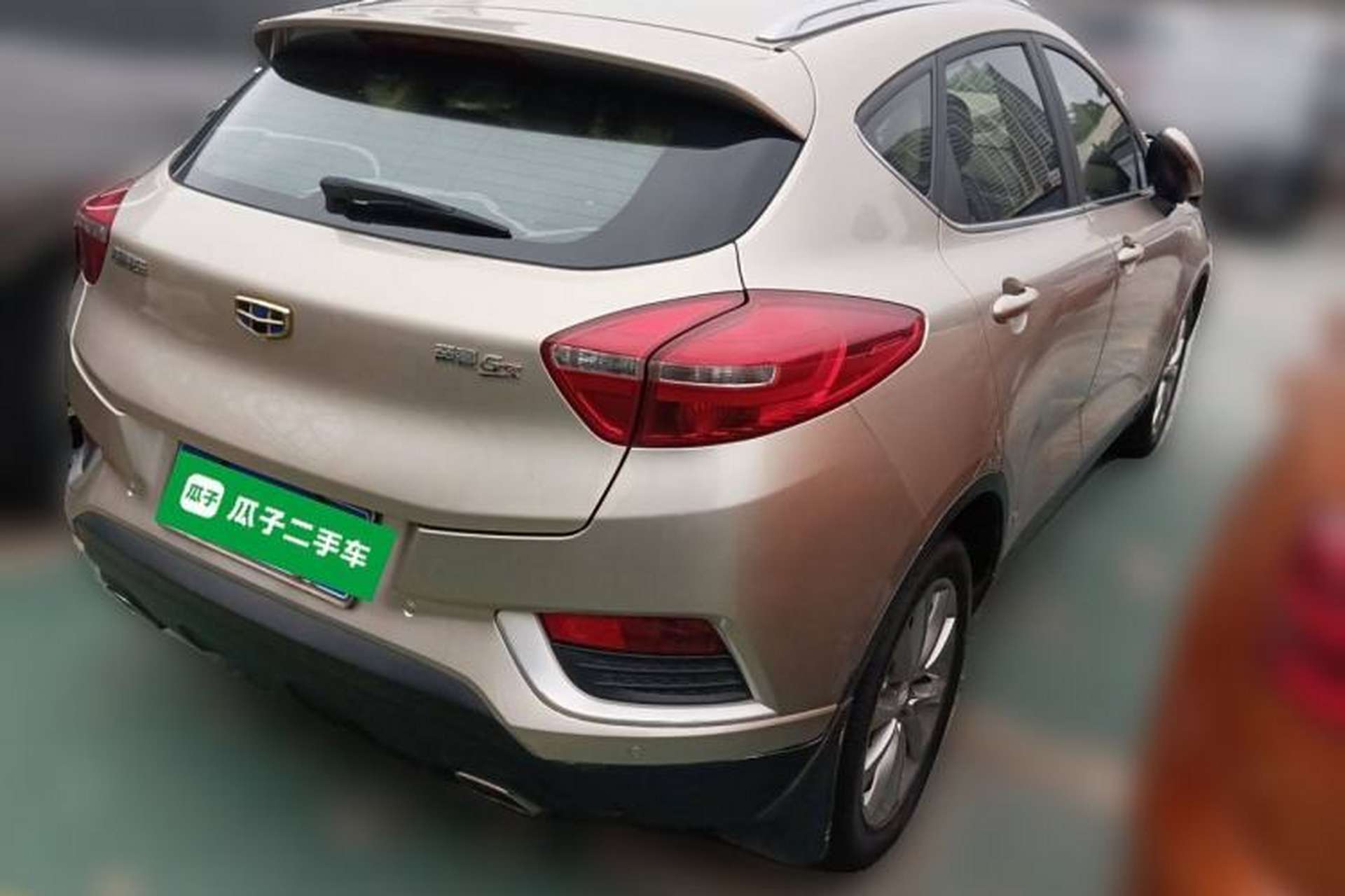Used Geely Auto Emgrand GS 2016 Elegant Edition 1.8L Automatic LingShang Model Rear Right 45 Deg