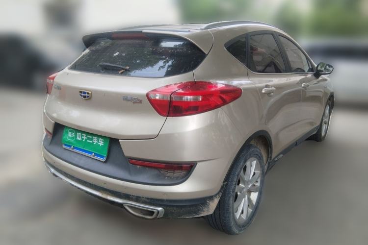 Used Geely Auto Emgrand GS 2016 Sport Edition 1.3T Manual LingShang Model Rear Right 45 Deg