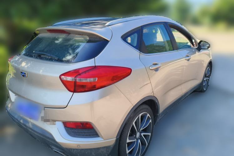 Used Geely Auto Emgrand GS 2016 Elegant Edition 1.3T Automatic ZhenShang Model Rear Right 45 Deg