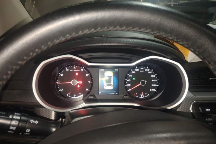 Used Geely Auto Emgrand GS 2017 Elegant Edition 1.3T Automatic Smart Connectivity Model Instrument Cluster