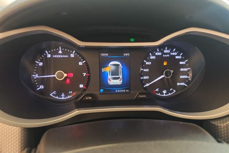 Used Geely Auto Emgrand GS 2017 Sport Edition 1.3T Automatic Smart Connectivity Model Instrument Cluster
