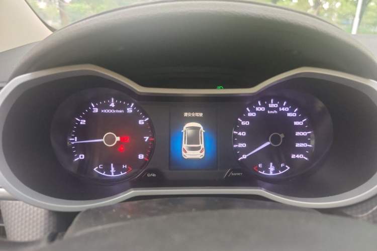 Used Geely Auto Emgrand GS 2017 Elegant Edition 1.3T Automatic Smart Connectivity Model Instrument Cluster