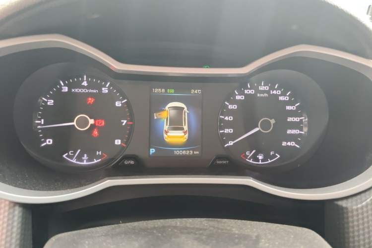Used Geely Auto Emgrand GS 2017 Elegant Edition 1.3T Automatic Smart Connectivity Model Instrument Cluster