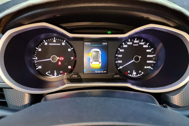 Used Geely Auto Emgrand GS 2017 Elegant Edition 1.3T Automatic Smart Connectivity Model Instrument Cluster