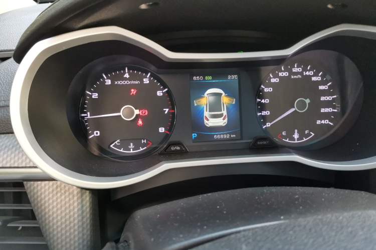 Used Geely Auto Emgrand GS 2017 Sport Edition 1.3T Automatic Smart Connectivity Model Instrument Cluster