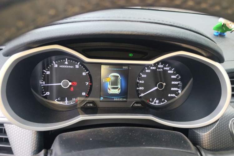 Used Geely Auto Emgrand GS 2017 Elegant Edition 1.3T Automatic Smart Connectivity Model Instrument Cluster