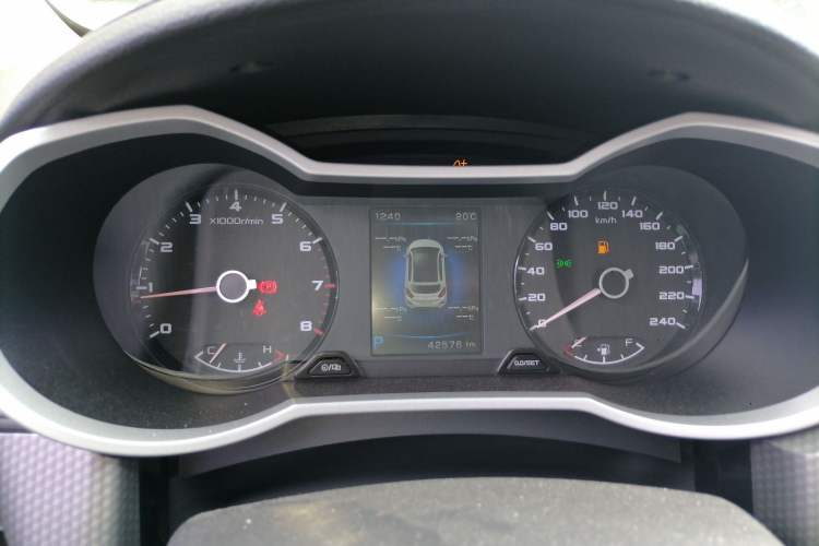 Used Geely Auto Emgrand GS 2017 Sport Edition 1.3T Automatic Smart Connectivity Model Instrument Cluster