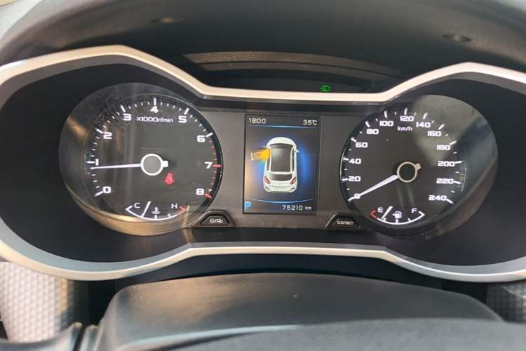 Used Geely Auto Emgrand GS 2017 Elegant Edition 1.3T Automatic Smart Connectivity Model Instrument Cluster