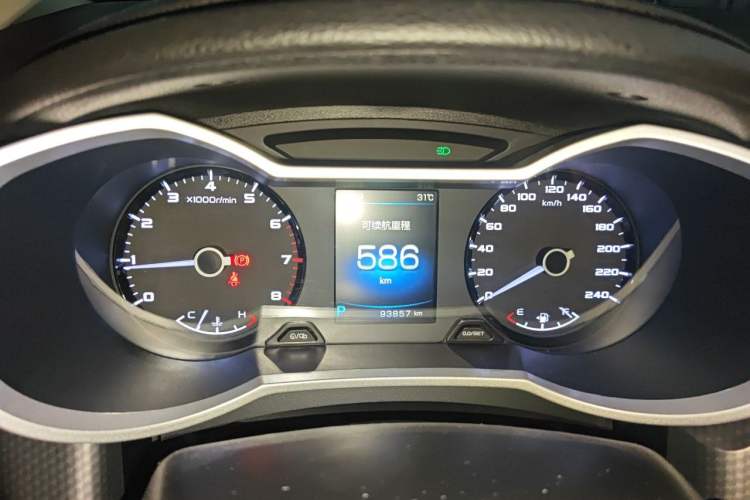 Used Geely Auto Emgrand GS 2017 Sport Edition 1.3T Automatic Smart Connectivity Model Instrument Cluster