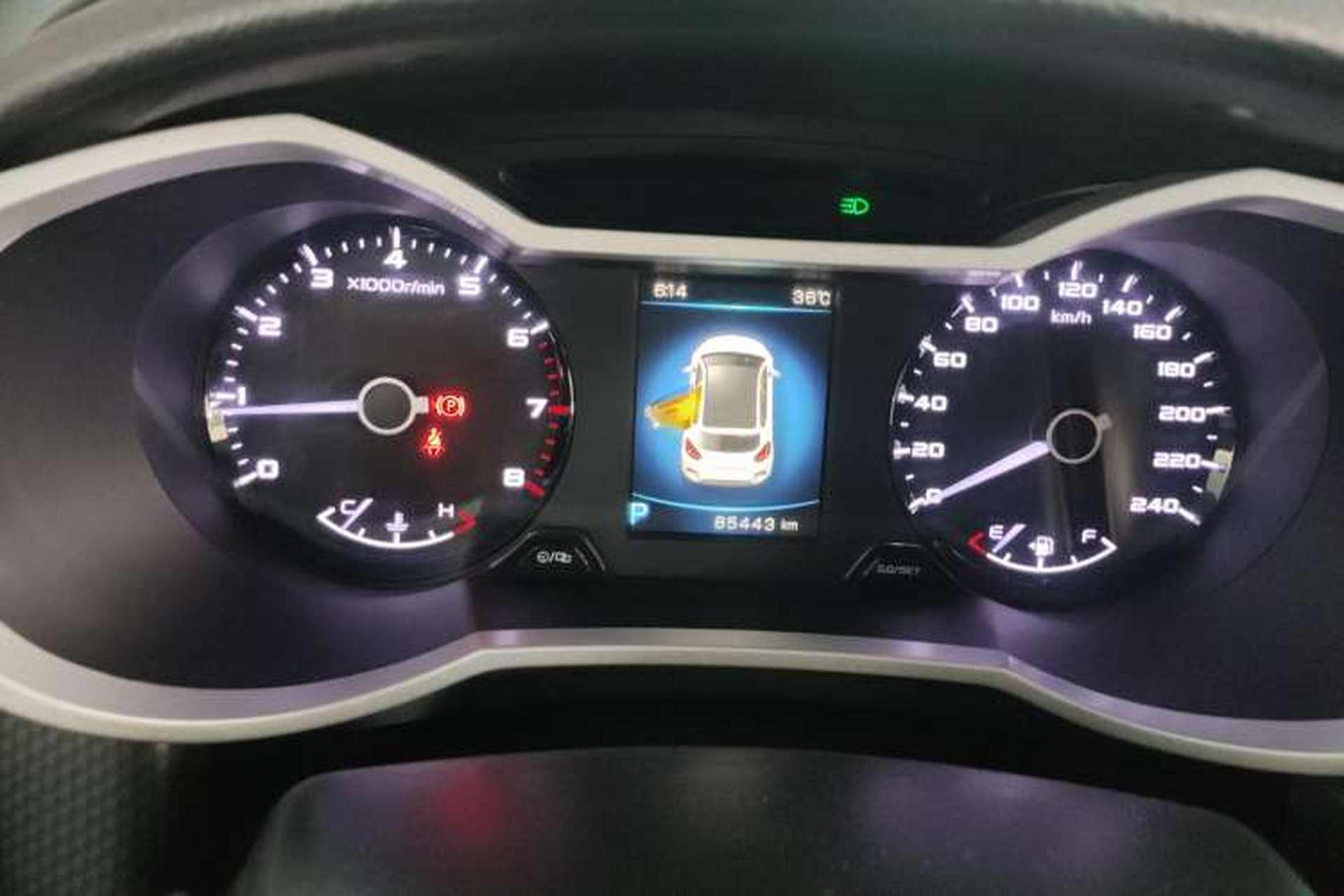 Used Geely Auto Emgrand GS 2017 Sport Edition 1.3T Automatic Smart Connectivity Model Instrument Cluster