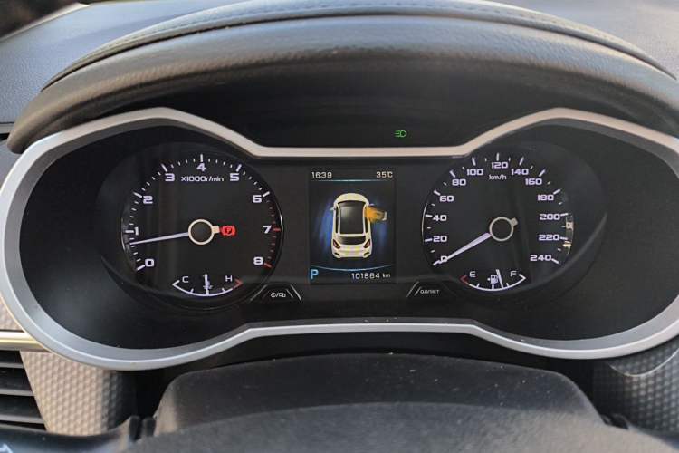 Used Geely Auto Emgrand GS 2017 Sport Edition 1.3T Automatic Smart Connectivity Model Instrument Cluster