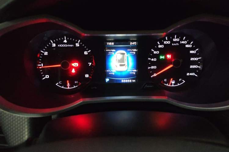 Used Geely Auto Emgrand GS 2017 Elegant Edition 1.3T Automatic Smart Connectivity Model Instrument Cluster