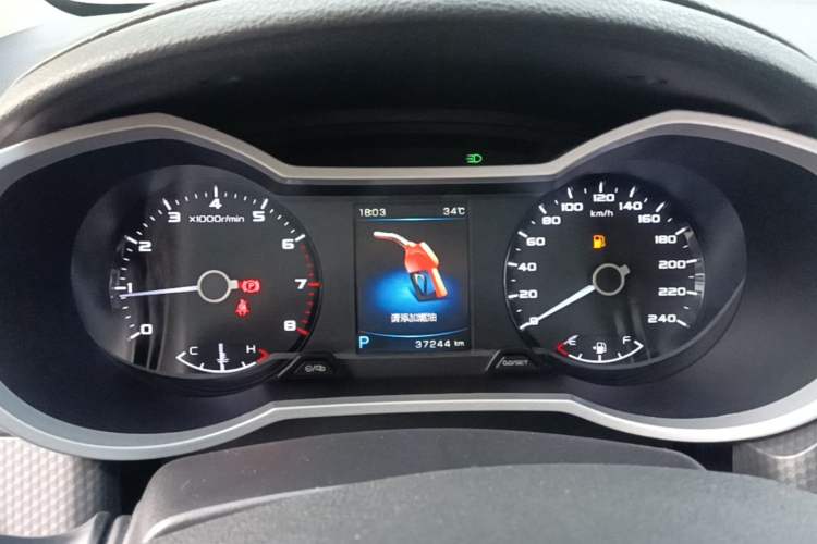 Used Geely Auto Emgrand GS 2017 Sport Edition 1.3T Automatic Smart Connectivity Model Instrument Cluster