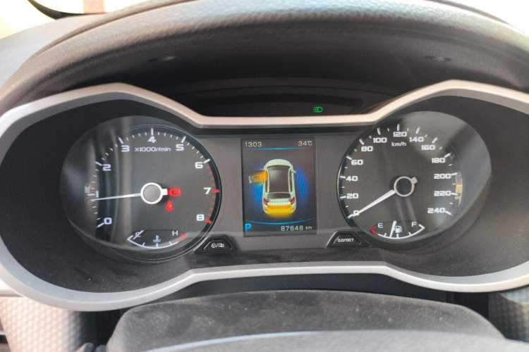 Used Geely Auto Emgrand GS 2017 Elegant Edition 1.3T Automatic Smart Connectivity Model Instrument Cluster