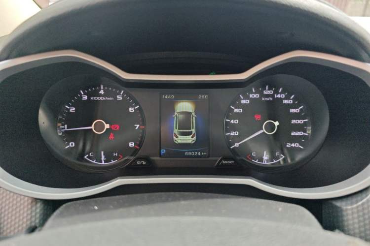 Used Geely Auto Emgrand GS 2017 Sport Edition 1.3T Automatic Smart Connectivity Model Instrument Cluster
