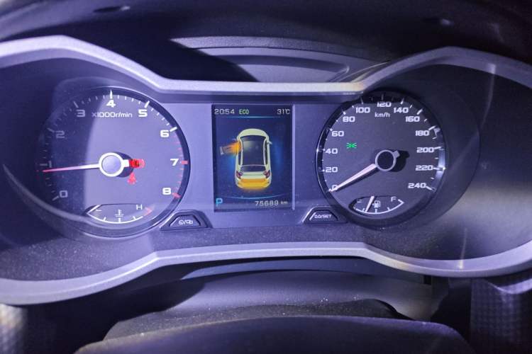 Used Geely Auto Emgrand GS 2017 Sport Edition 1.3T Automatic Smart Connectivity Model Instrument Cluster