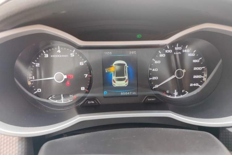 Used Geely Auto Emgrand GS 2017 Sport Edition 1.3T Automatic Smart Connectivity Model Instrument Cluster