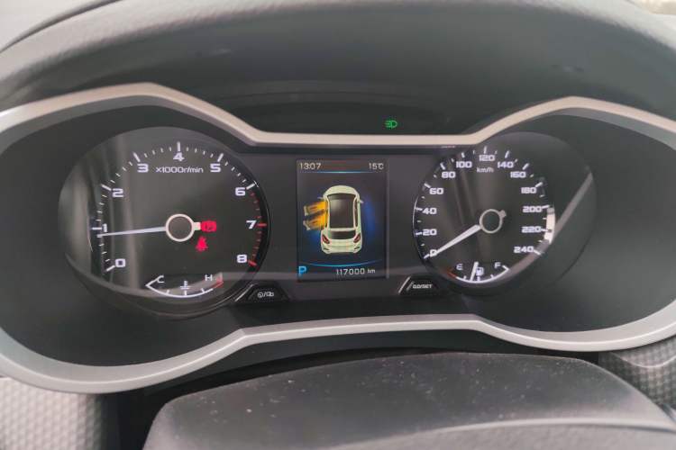 Used Geely Auto Emgrand GS 2017 Sport Edition 1.3T Automatic Smart Connectivity Model Instrument Cluster