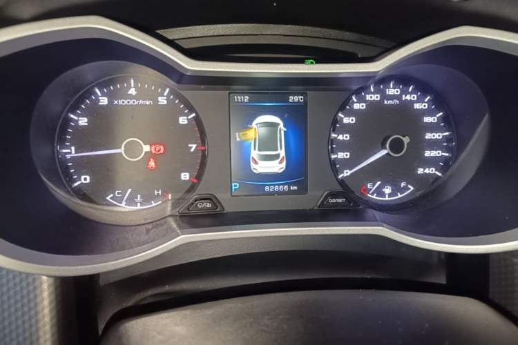 Used Geely Auto Emgrand GS 2017 Sport Edition 1.3T Automatic Smart Connectivity Model Instrument Cluster
