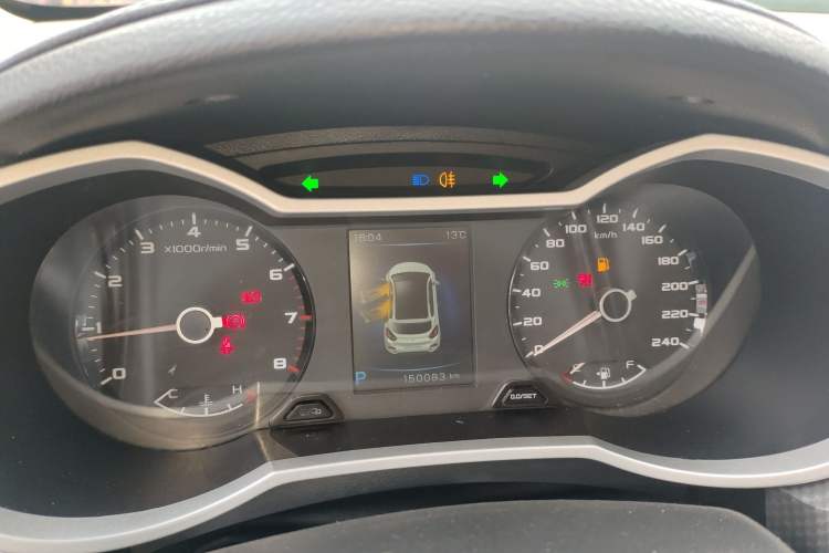 Used Geely Auto Emgrand GS 2017 Sport Edition 1.3T Automatic Smart Connectivity Model Instrument Cluster