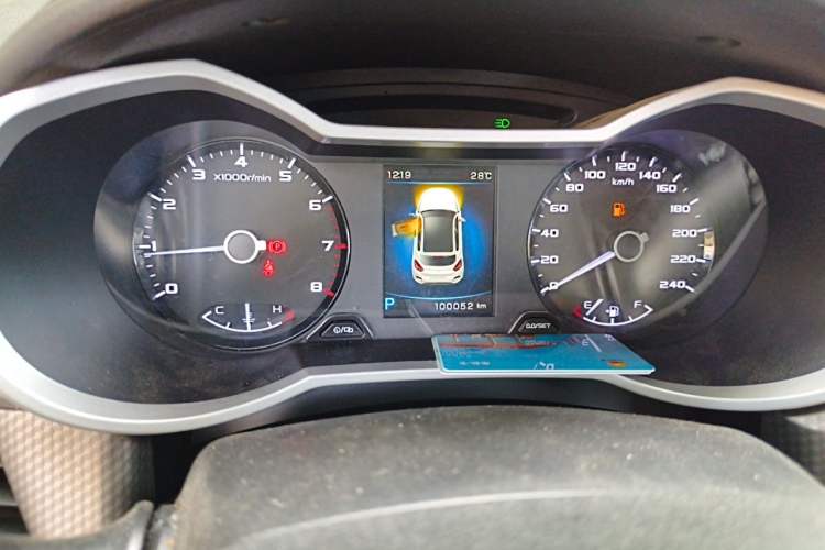 Used Geely Auto Emgrand GS 2017 Elegant Edition 1.3T Automatic Smart Connectivity Model Instrument Cluster