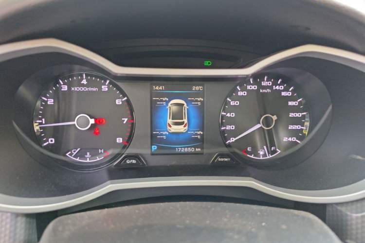Used Geely Auto Emgrand GS 2017 Sport Edition 1.3T Automatic Smart Connectivity Model Instrument Cluster