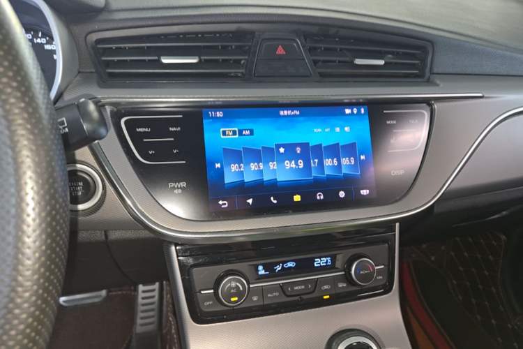 Used Geely Auto Emgrand GS 2018 Sport Edition 1.4T Automatic LingShang Model Audio And AC Panel