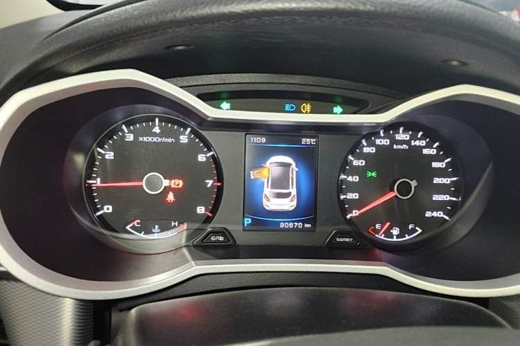 Used Geely Auto Emgrand GS 2018 Lingchao Edition 1.4T Automatic ZhenShang Smart Connectivity Model Instrument Cluster