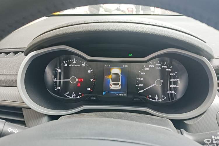 Used Geely Auto Emgrand GS 2018 Lingchao Edition 1.4T Automatic ZhenShang Smart Connectivity Model Instrument Cluster