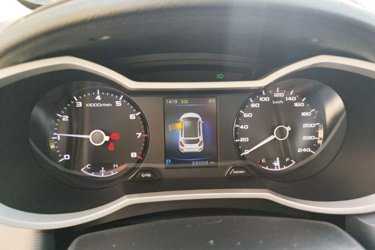 Used Geely Auto Emgrand GS 2018 Lingchao Edition 1.4T Automatic LingShang Smart Connectivity Model Instrument Cluster