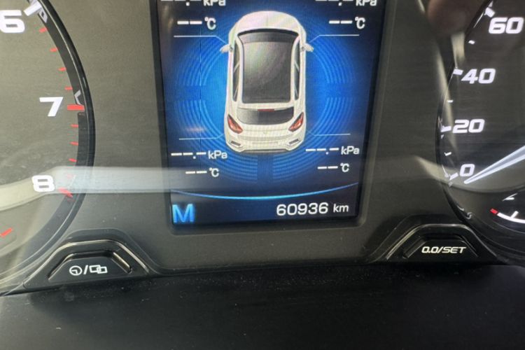 Used Geely Auto Emgrand GS 2018 Elegant Edition 1.8L Manual LingShang Model Odometer Close Up