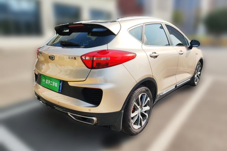 Used Geely Auto Emgrand GS 2018 Lingchao Edition 1.4T Automatic LingShang Smart Connectivity Model Rear Right 45 Deg