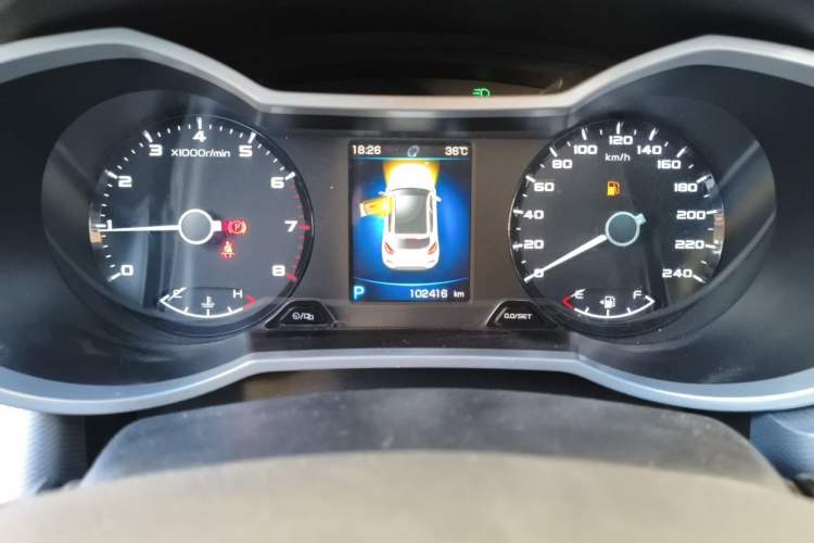 Used Geely Auto Emgrand GS 2018 Sport Edition 1.4T Automatic LingShang Model Instrument Cluster