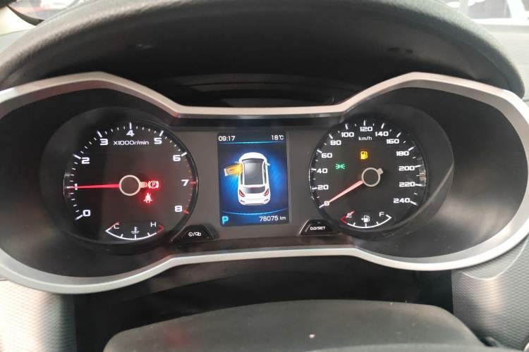 Used Geely Auto Emgrand GS 2018 Lingchao Edition 1.4T Automatic LingShang Smart Connectivity Model Instrument Cluster