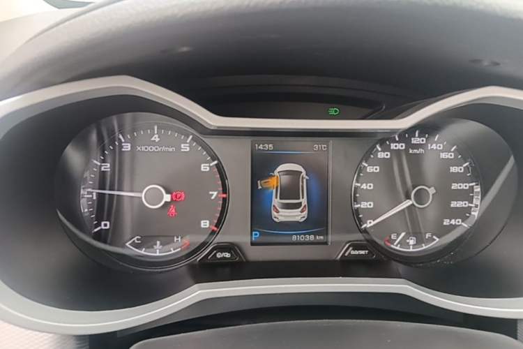 Used Geely Auto Emgrand GS 2018 Lingchao Edition 1.4T Automatic LingShang Smart Connectivity Model Instrument Cluster