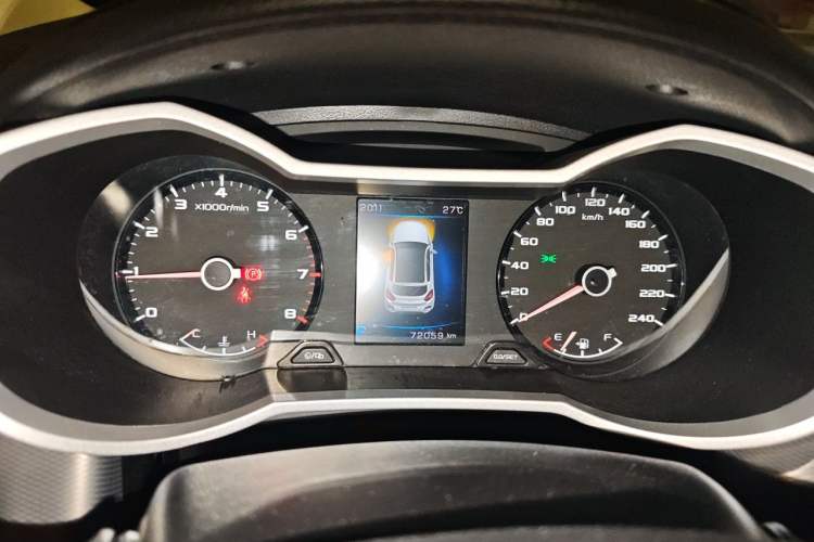 Used Geely Auto Emgrand GS 2018 Lingchao Edition 1.4T Automatic LingShang Smart Connectivity Model Instrument Cluster